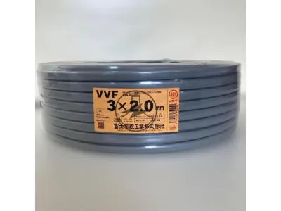 富士電線工業 VVFケーブル 3×2.0mm 100m